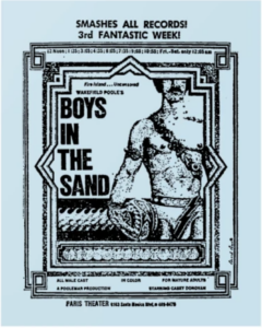 Promotional poster for Boys in the Sand