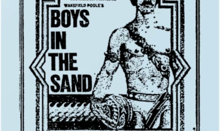 Promotional poster for Boys in the Sand