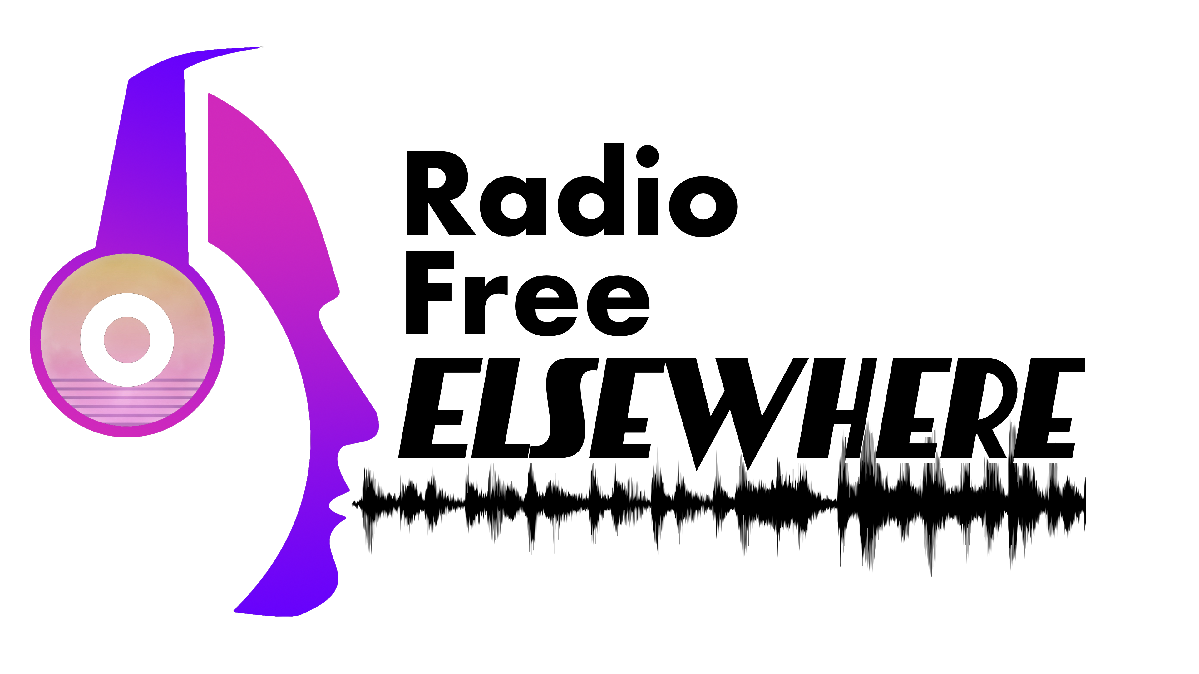 The logo for Radio Free Elsewhere